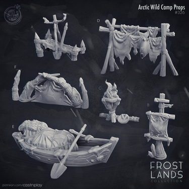 Arctic Wild Camp Props